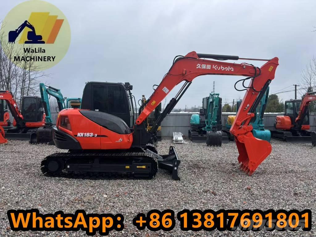 Kubota KX 183 Mini Escavadoras <7t