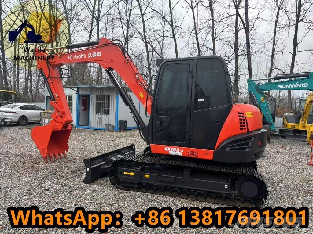 Kubota KX 183 Mini Escavadoras <7t