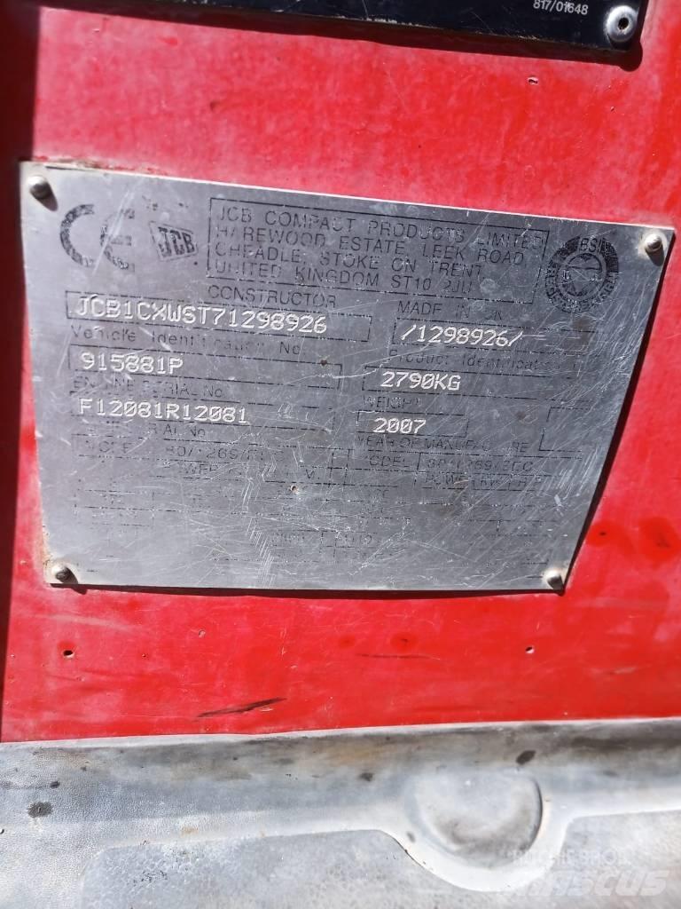 JCB 1 CX Retroescavadoras