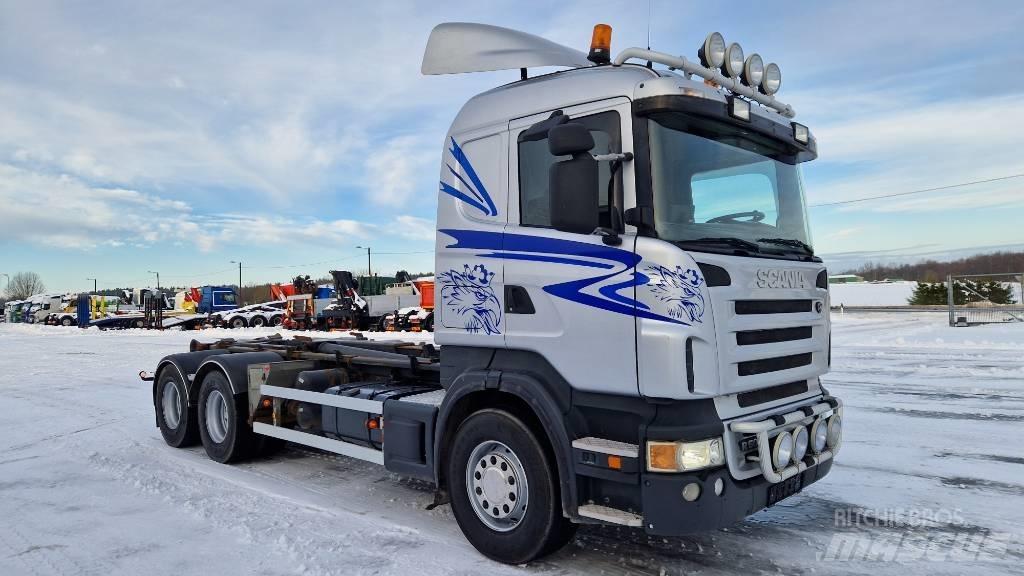 Scania R500 6X4 Camiões Ampliroll