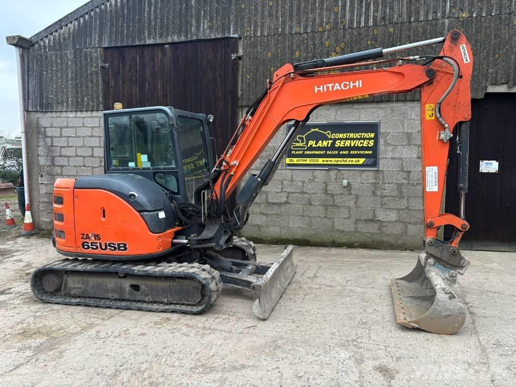 Hitachi ZX 65 US B-5 Mini Escavadoras <7t