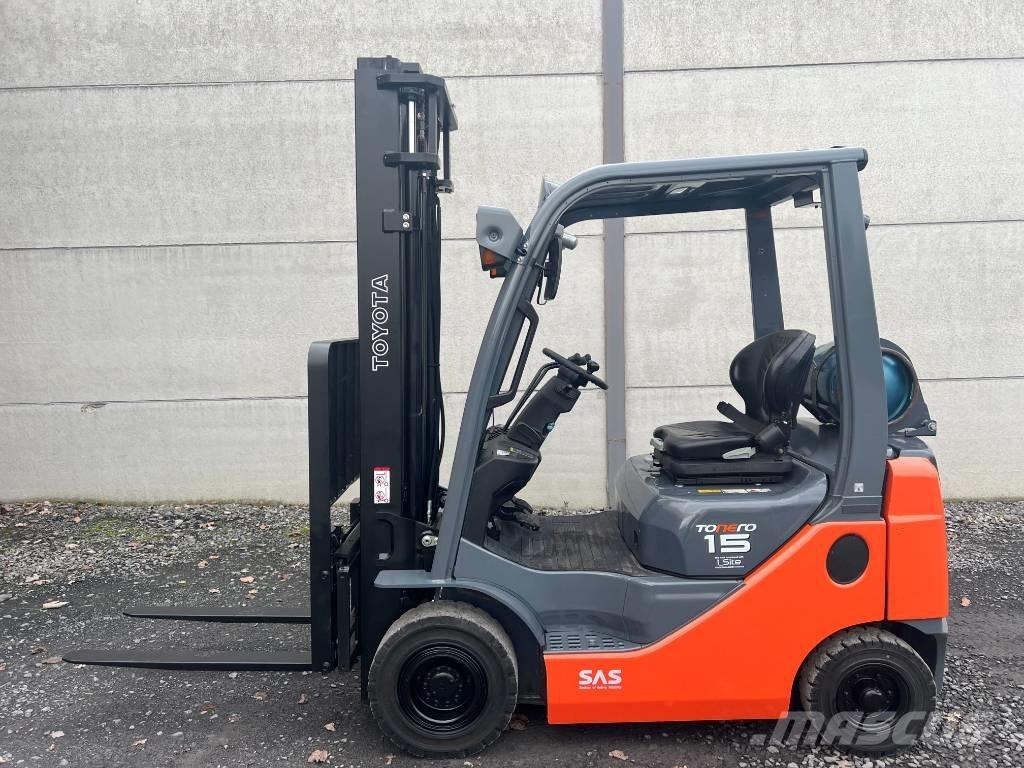 Toyota 02-8FGF15 Empilhadores a gás