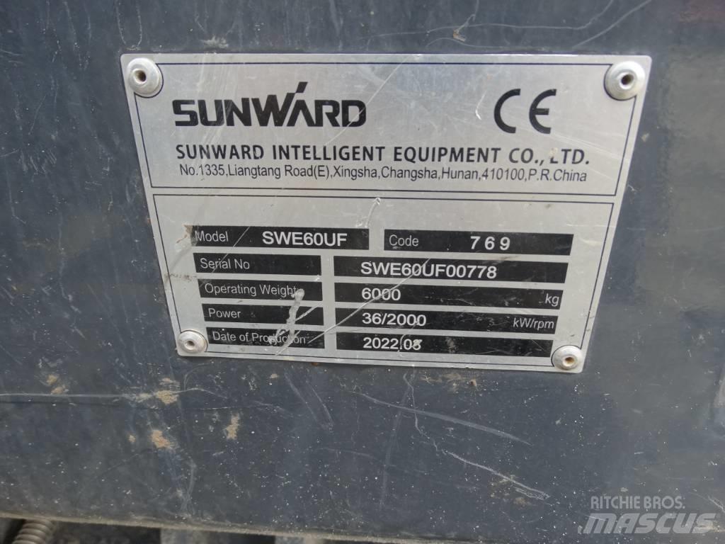 Sunward SWE 60 UF Escavadoras Midi 7t - 12t