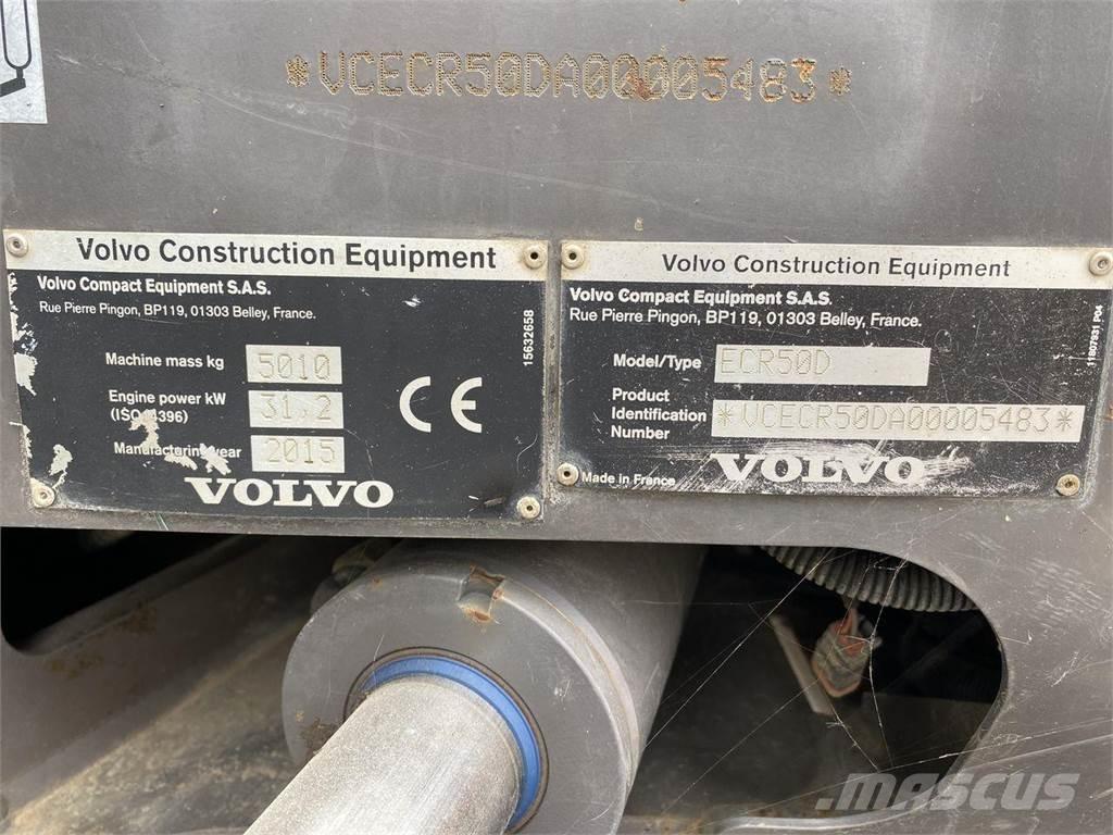 Volvo ECR50 Escavadoras de rodas