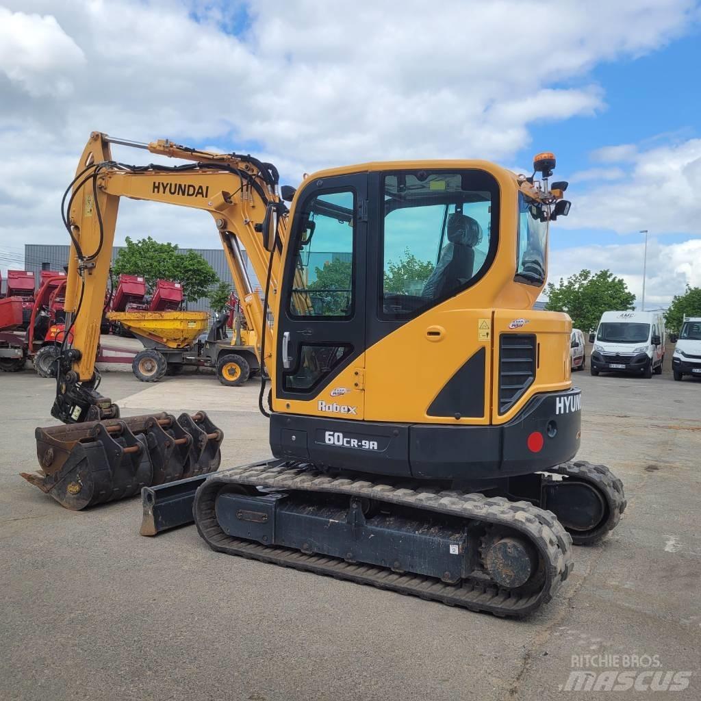 Hyundai R60CR9 Mini Escavadoras <7t