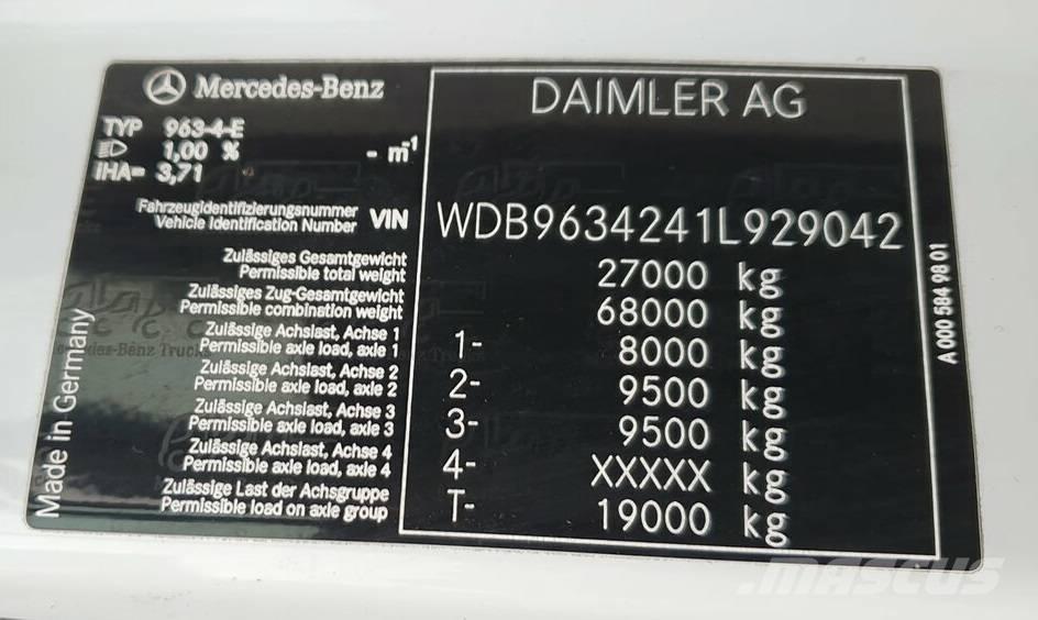 Mercedes-Benz Actros Tractores (camiões)