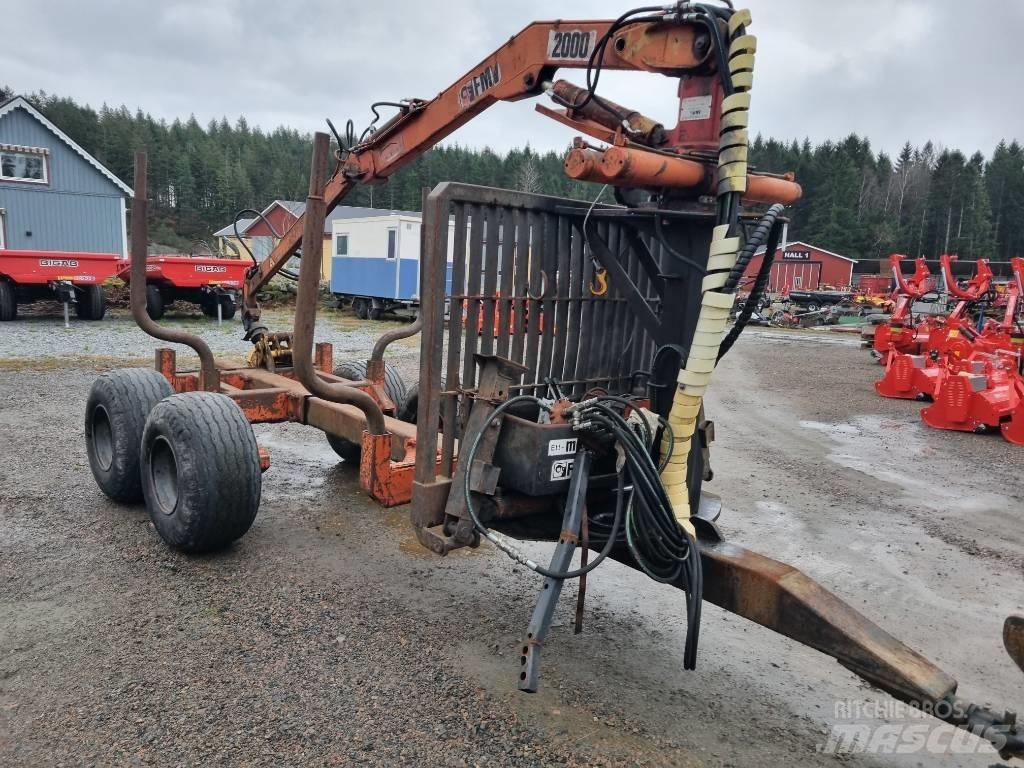 Moheda FMW2000 Reboques Florestais