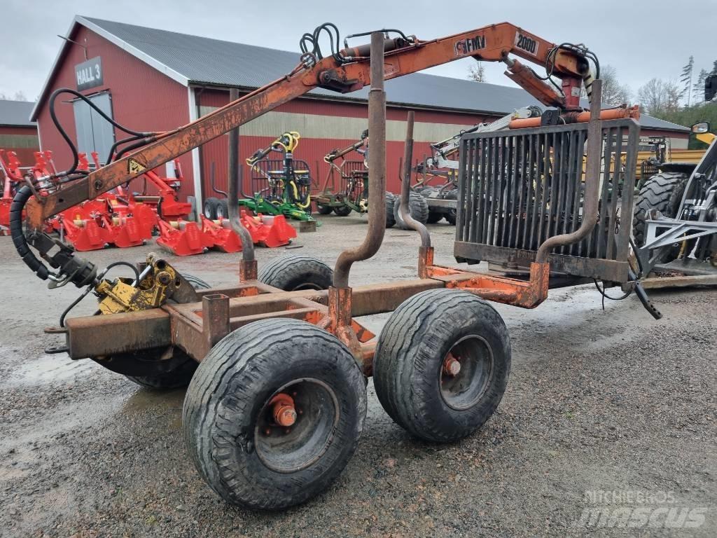 Moheda FMW2000 Reboques Florestais