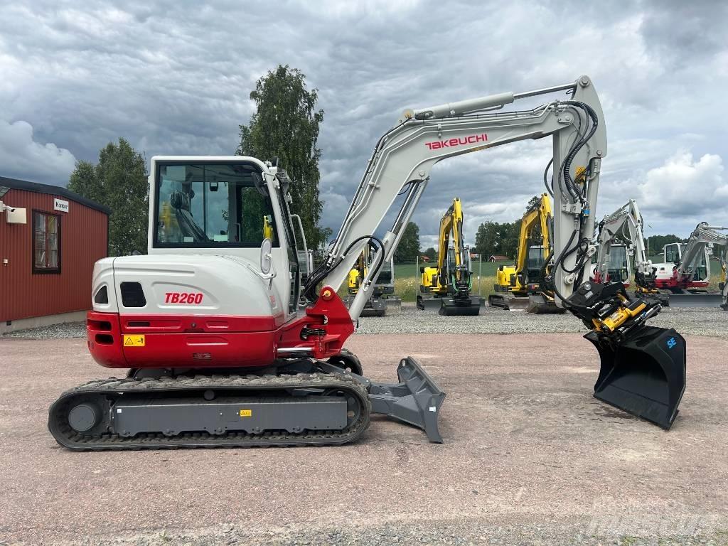 Takeuchi TB260 Mini Escavadoras <7t