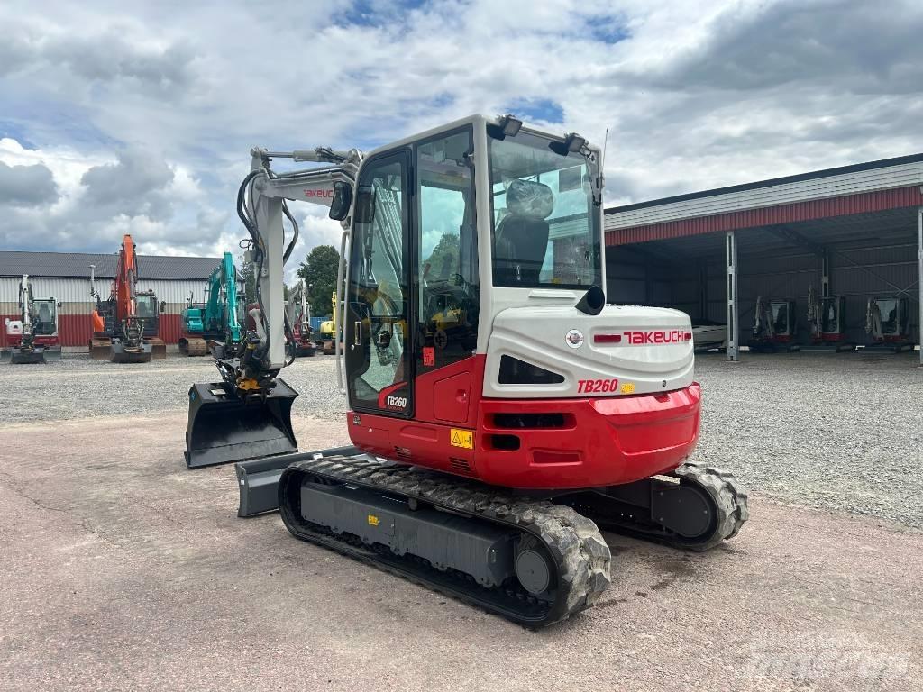 Takeuchi TB260 Mini Escavadoras <7t