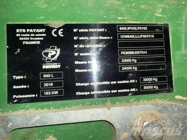 John Deere 640 L Rechegadores