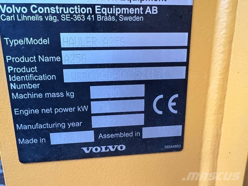 Volvo A25G Camiões articulados