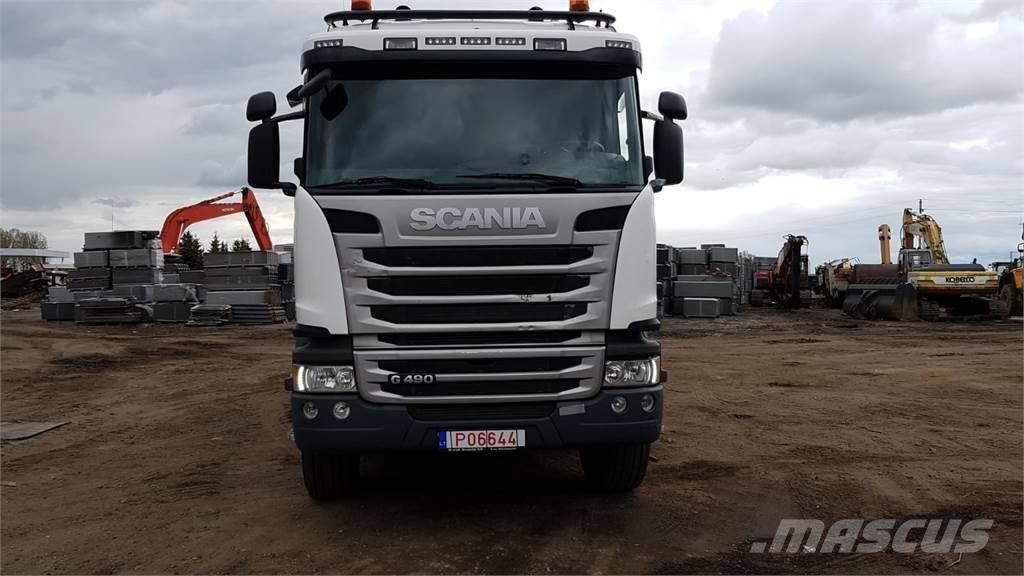 Scania G 490 Camiões multibenne