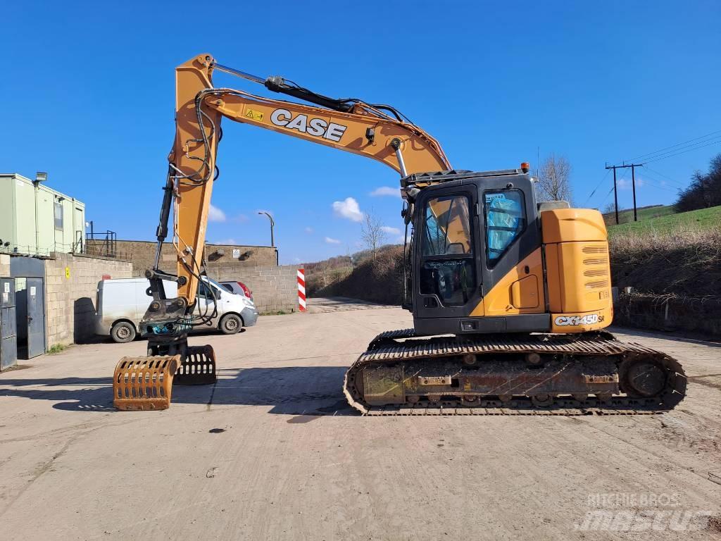 CASE CX145D SR Escavadoras de rastos