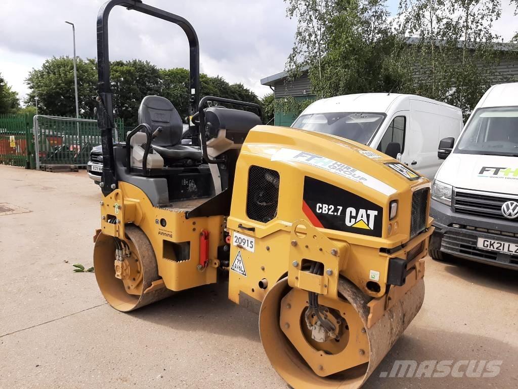CAT CB 2.7 Cilindros Compactadores tandem