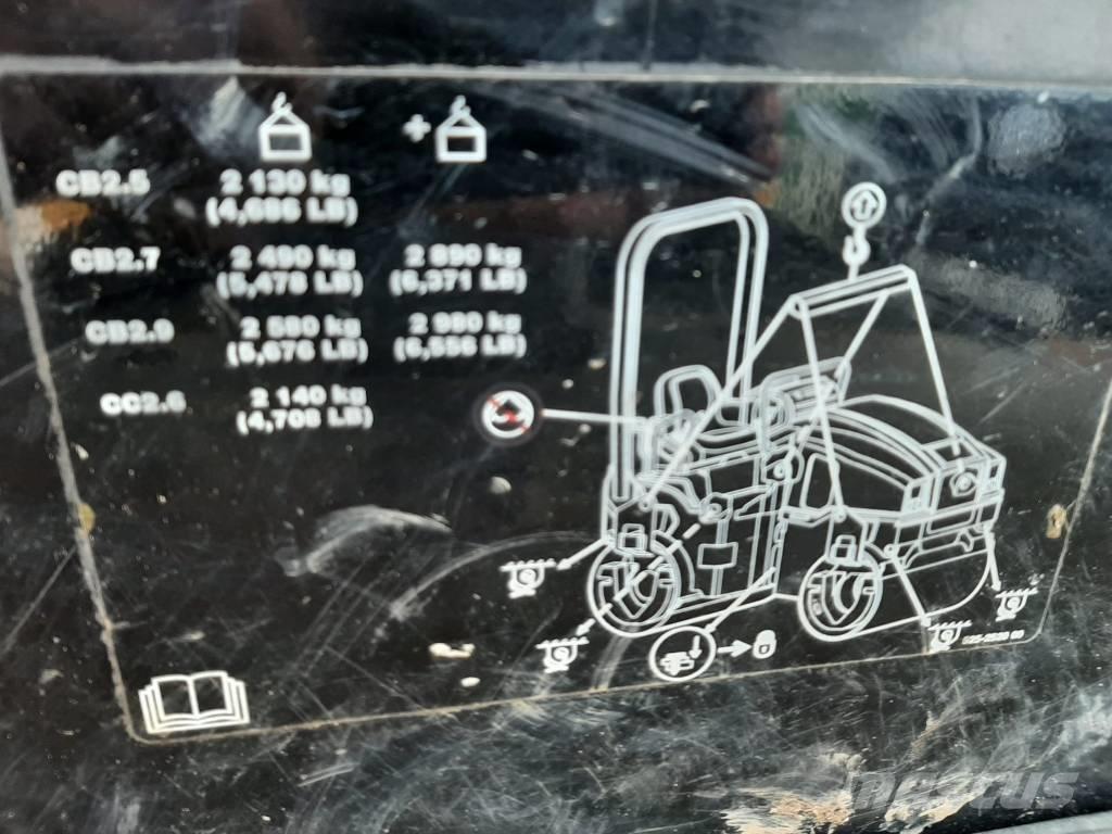 CAT CB 2.7 Cilindros Compactadores tandem