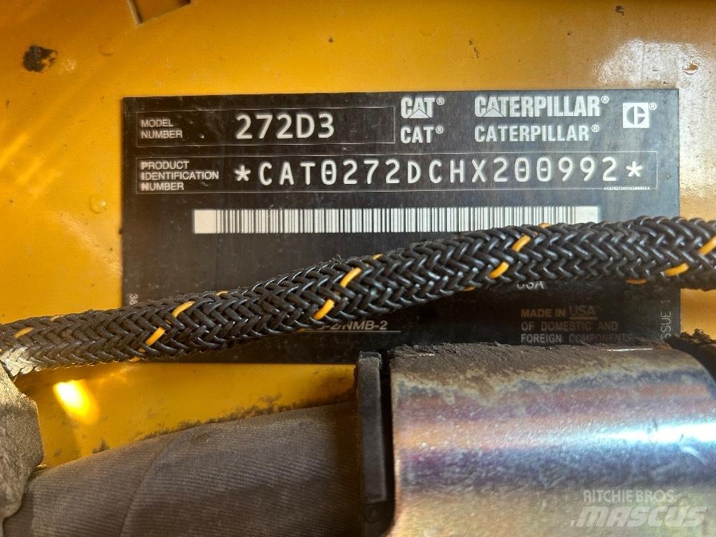 CAT 272 D3 Carregadoras de direcção deslizante