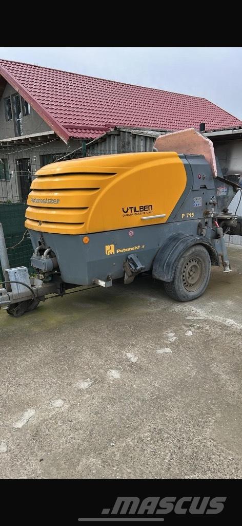 Putzmeister P 715 TD Camiões bomba Betão