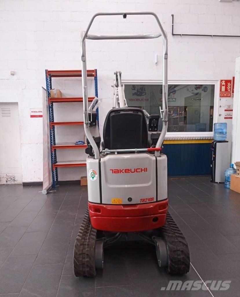 Takeuchi TB 210 R Mini Escavadoras <7t
