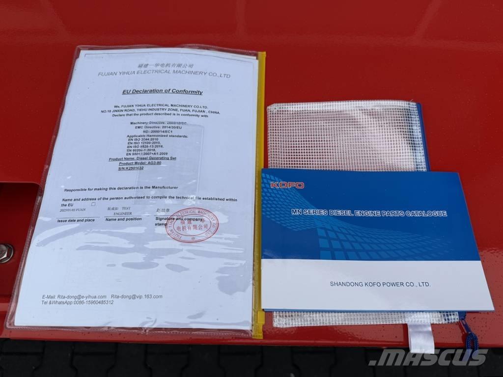Ashita 80 kva Geradores Diesel