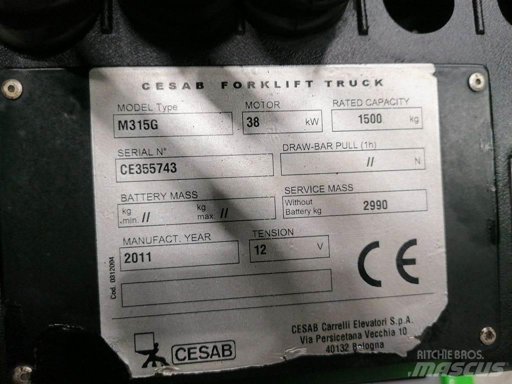 Cesab M315G Empilhadores a gás