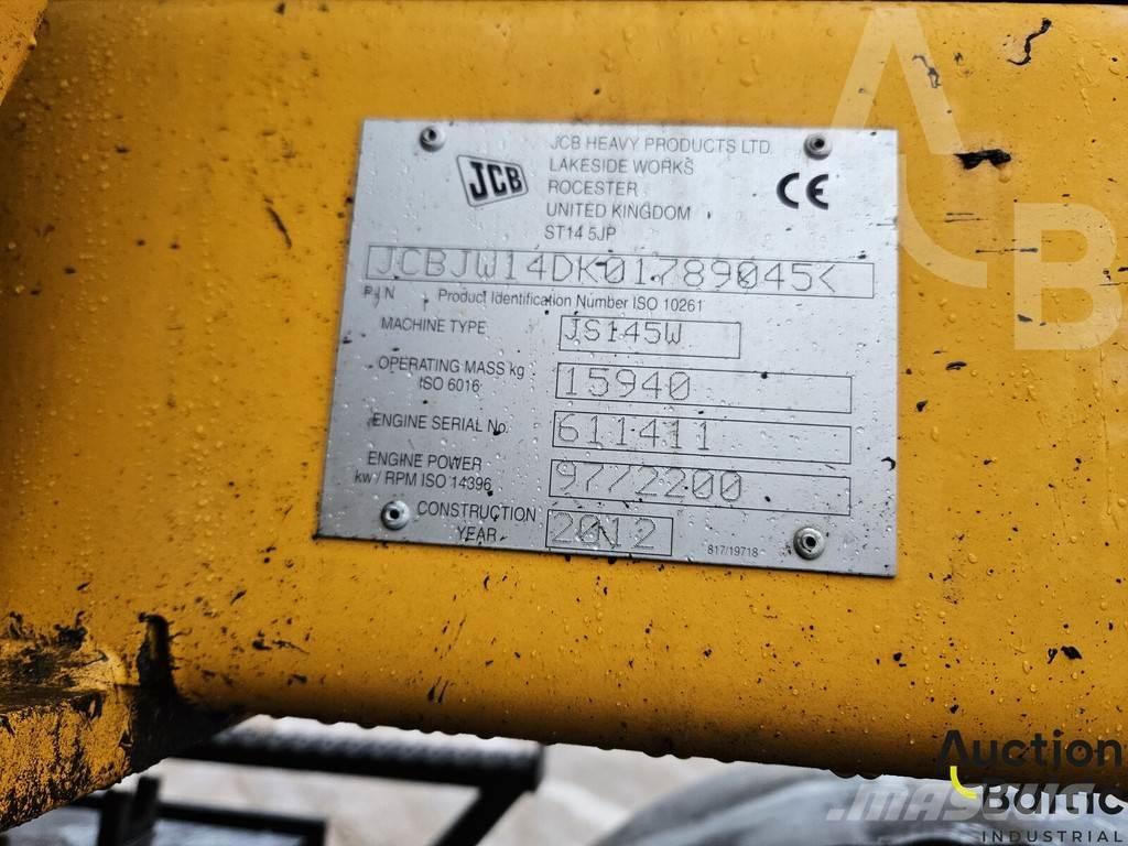 JCB JS 145 W Escavadoras de rodas