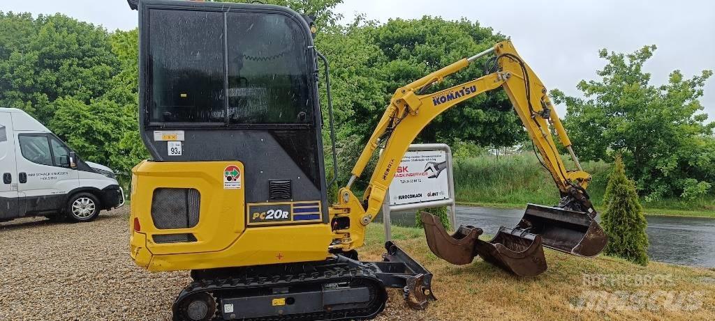 Komatsu PC20 R Mini Escavadoras <7t