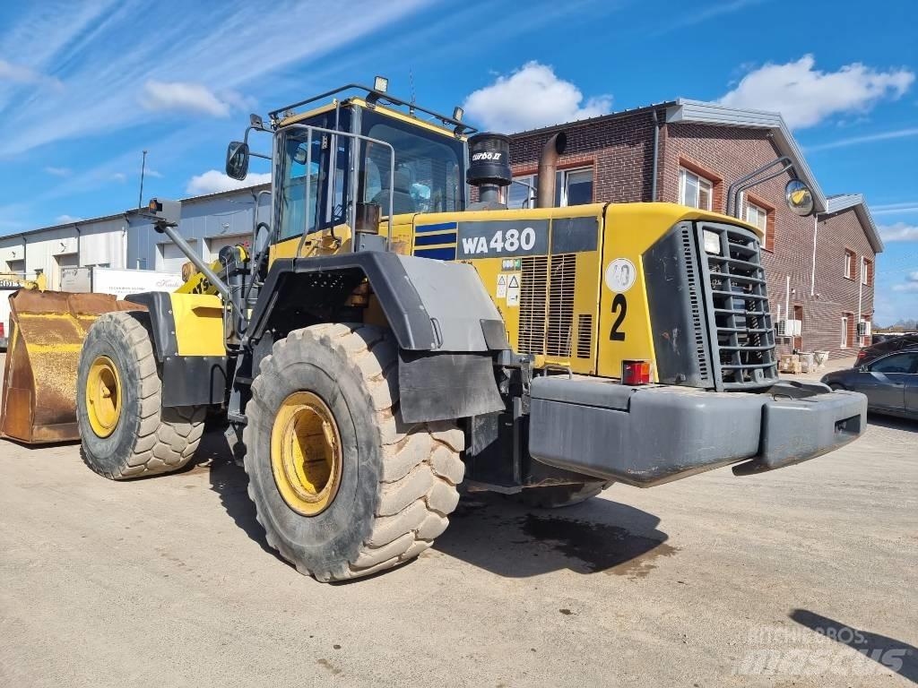 Komatsu WA 480-6 Pás carregadoras de rodas