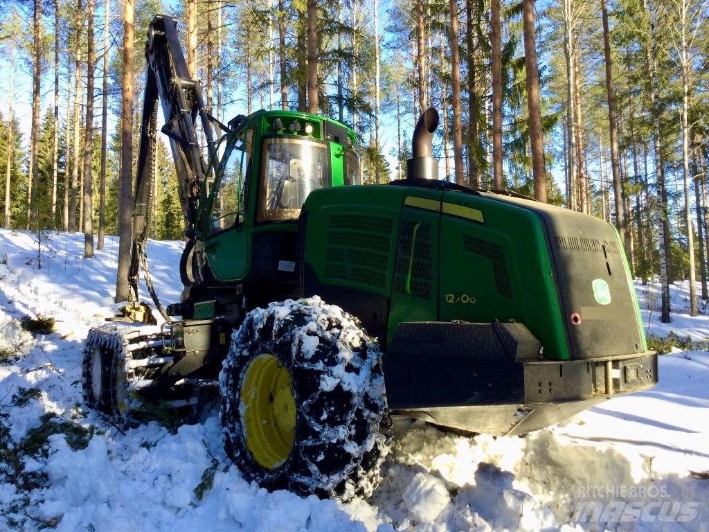 John Deere 1270G 6W Processadores florestais