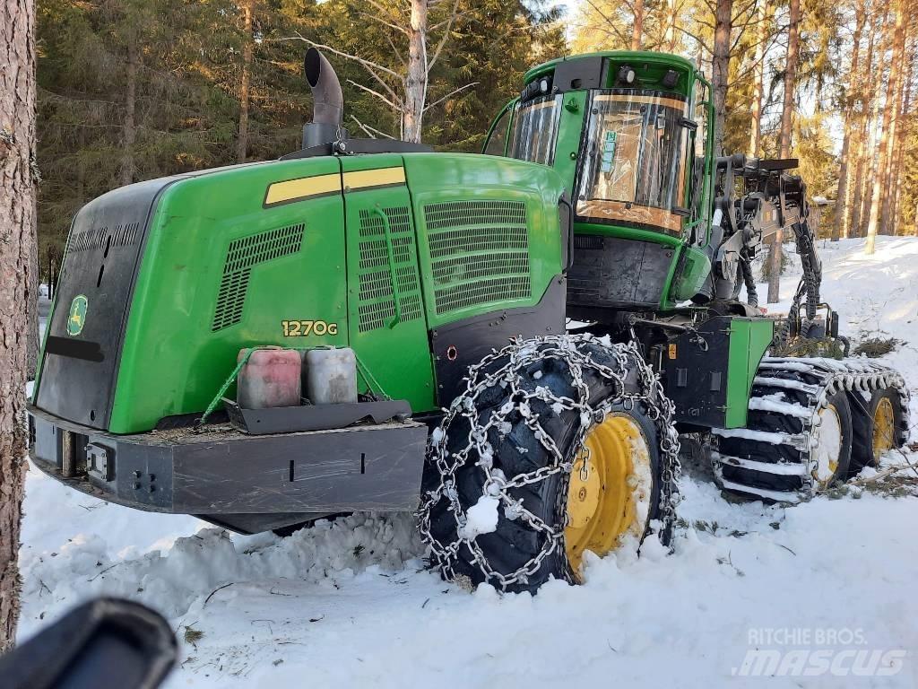 John Deere 1270G 6W Processadores florestais