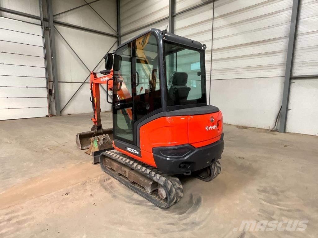 Kubota KX 027-4 Mini Escavadoras <7t