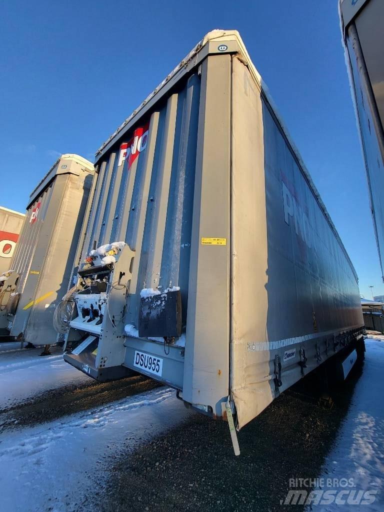 Krone Curtain Norway Semi Reboques Cortinas Laterais