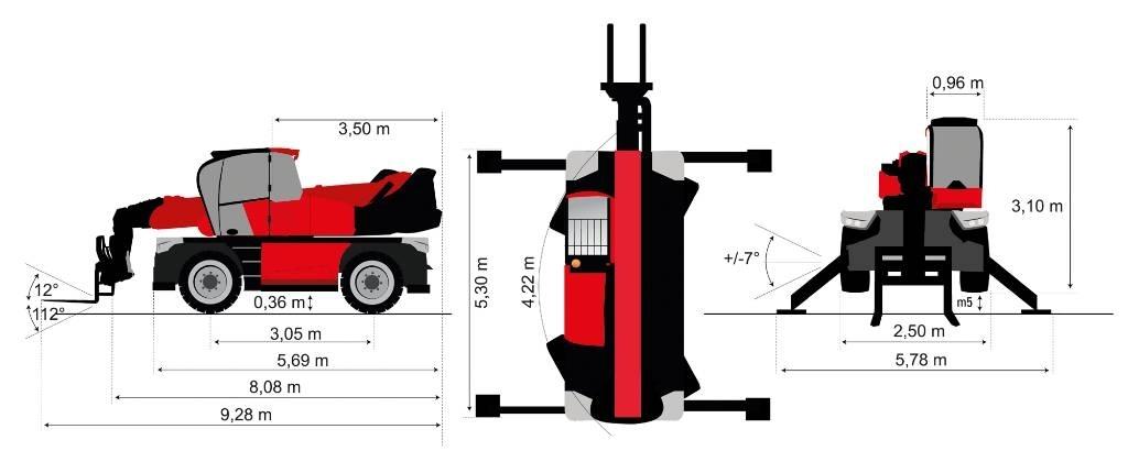 Manitou MRT 2660 Manipuladores telescópicos