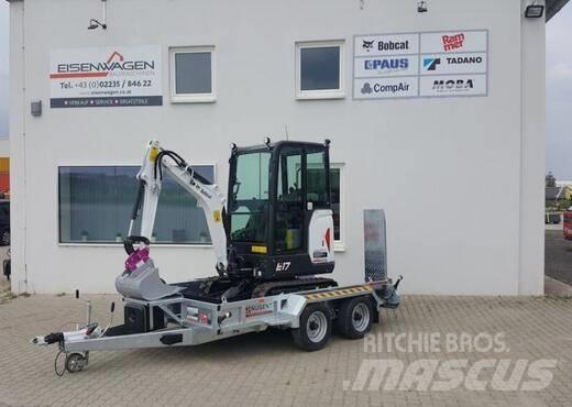 Bobcat E17 Mini Escavadoras <7t