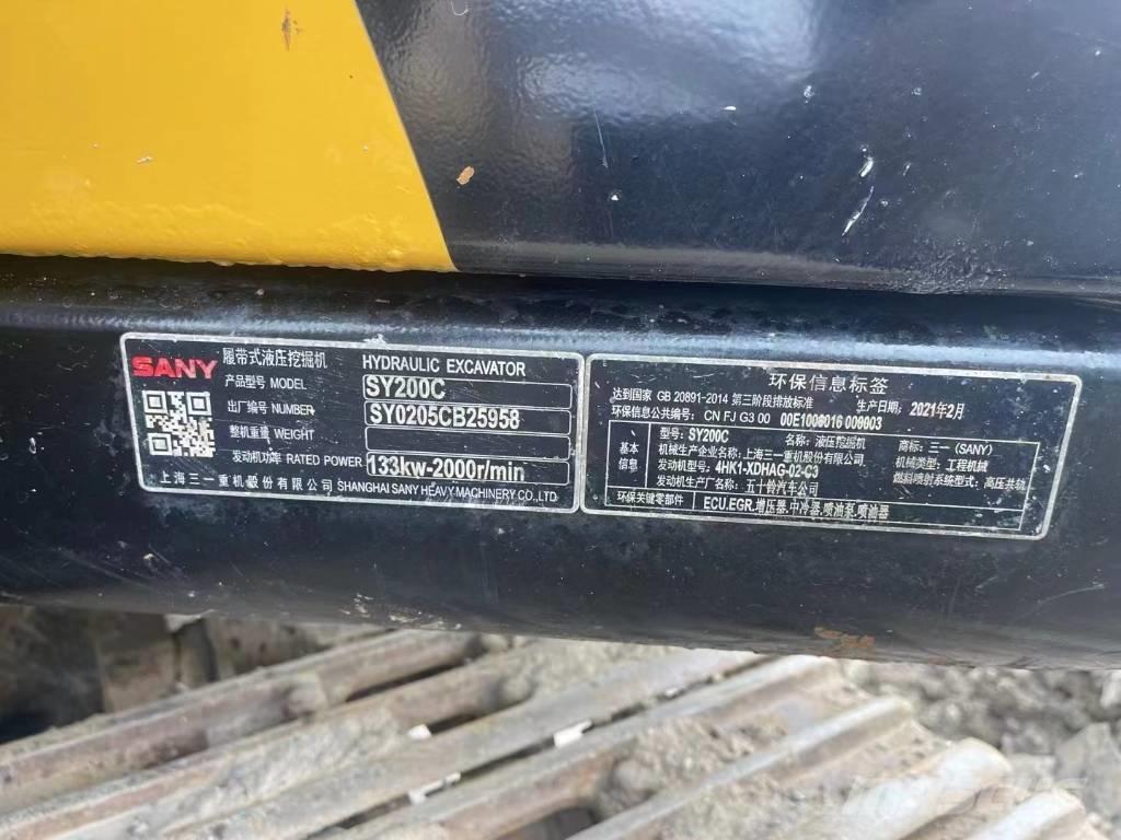 Sany SY 200 C Plus Escavadoras de rastos