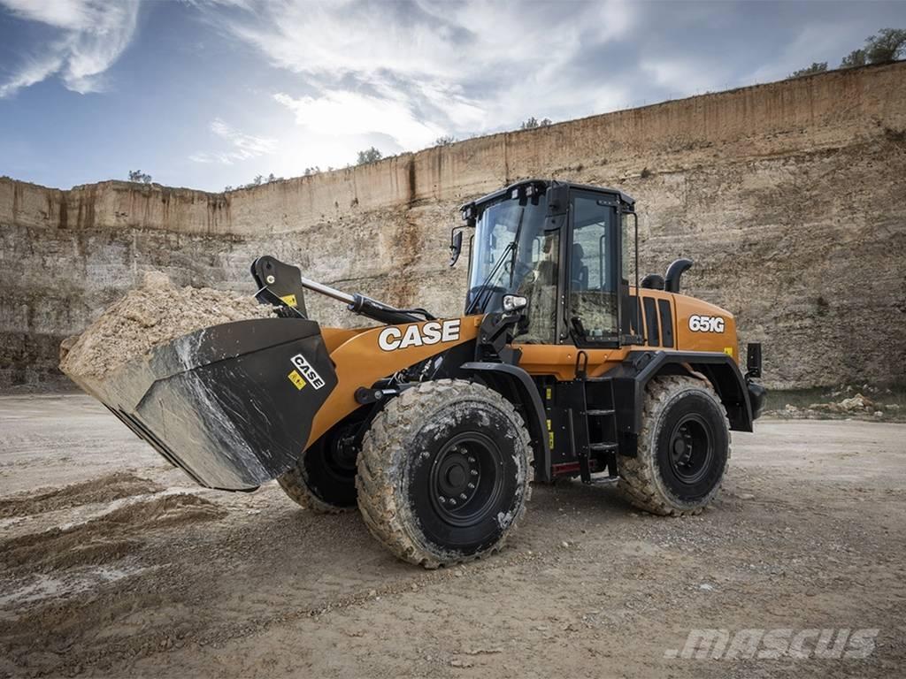 CASE 651 G Pás carregadoras de rodas