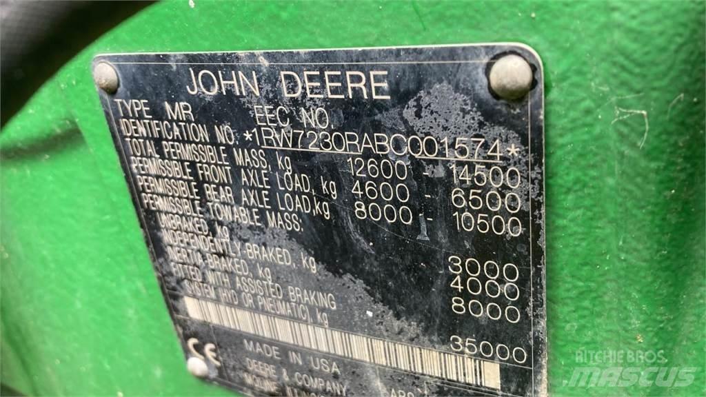 John Deere 7230R Tratores Agrícolas usados