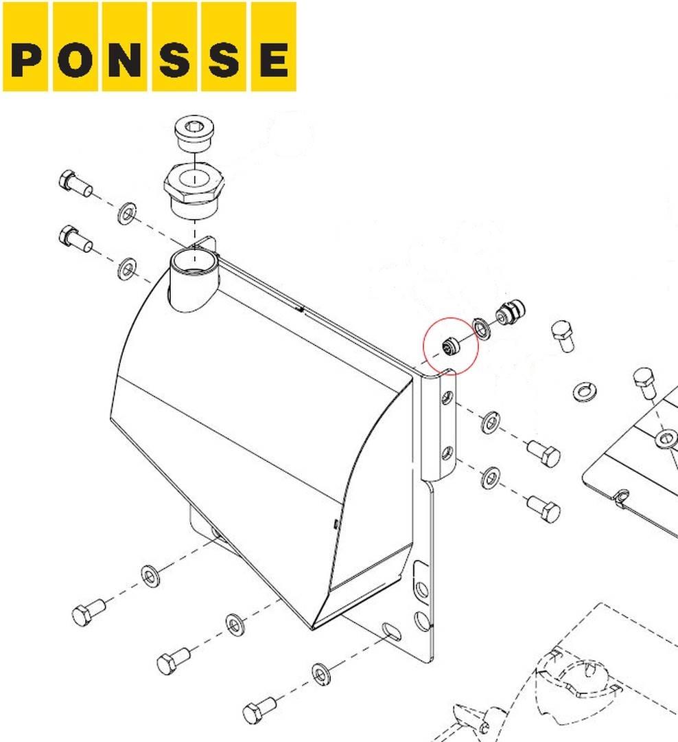 Ponsse 0055026 Cabeças de ceifeiras