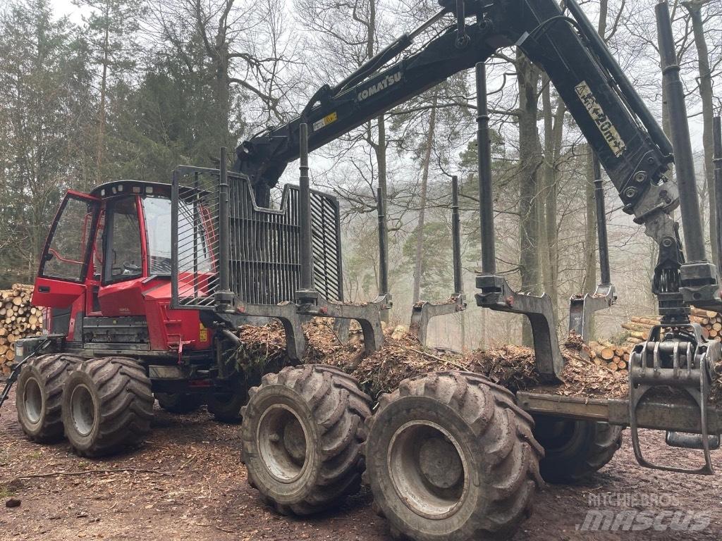 Komatsu 875 Forwarders florestais