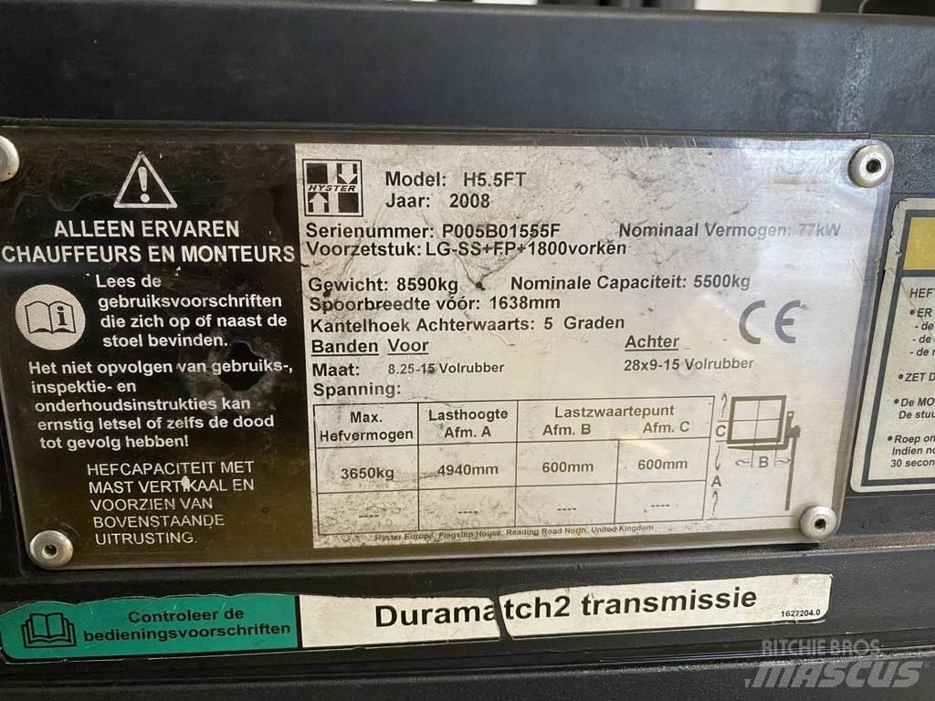 Hyster H5.5FT Empilhadores a gás