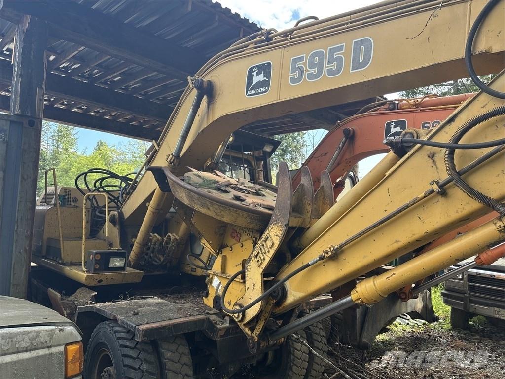 DEERE 595D Escavadoras de rodas