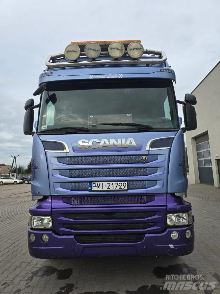 Scania R 580 Camiões de transporte de troncos