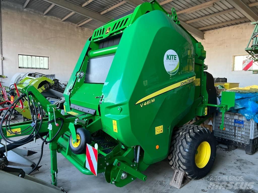 John Deere V461M Enfardadeira de rolos