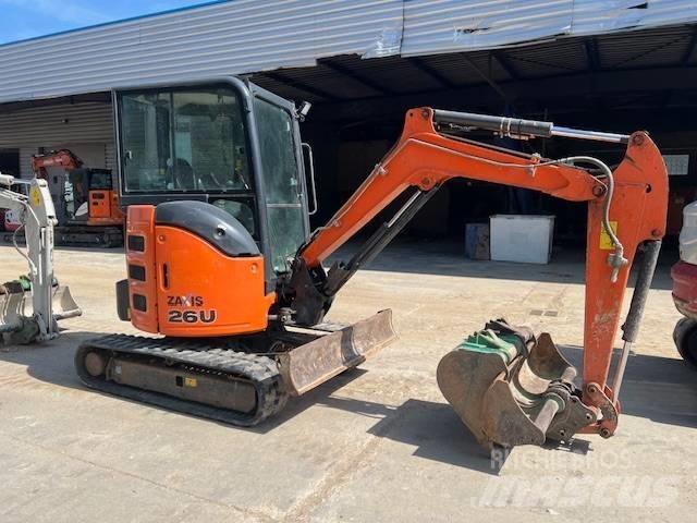 Hitachi ZX 26 Mini Escavadoras <7t