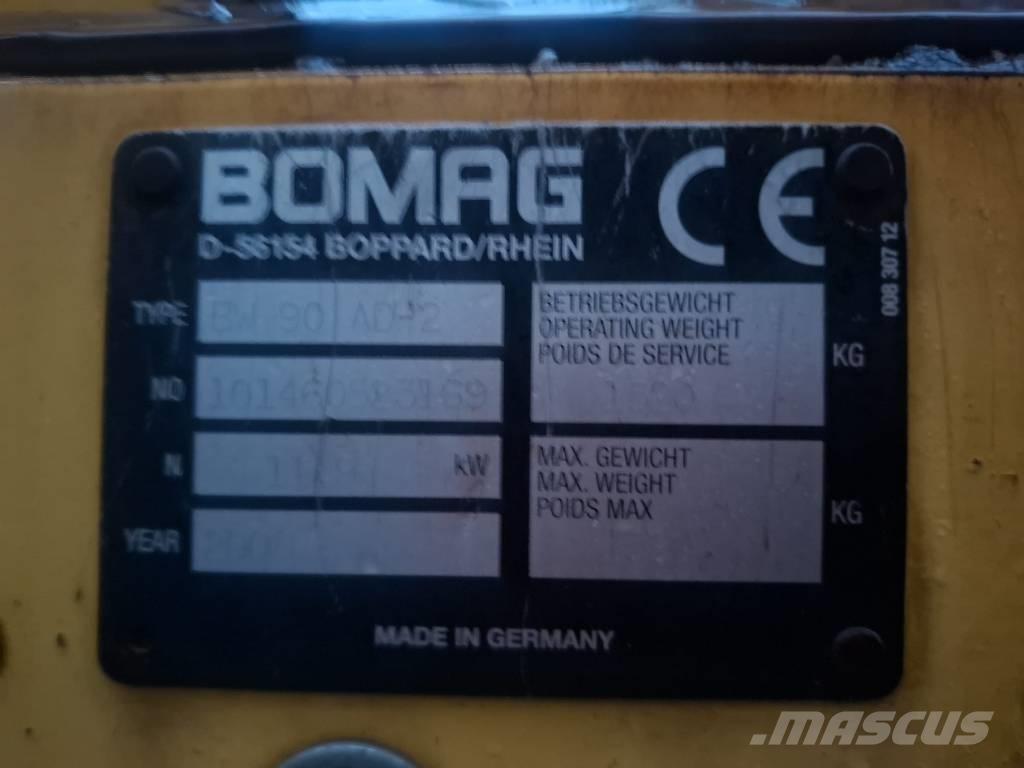 Bomag BW 90 AD-2 Cilindros Compactadores tandem