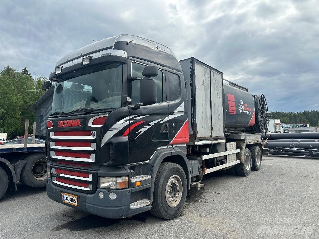 Scania R470 6x2 Camiões Aspiradores Combi