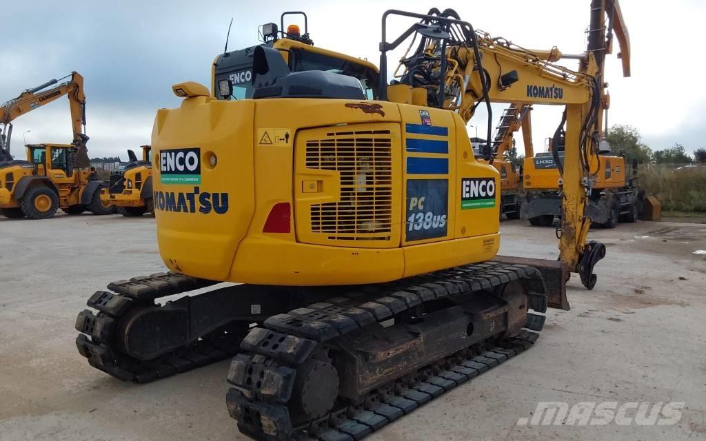 Komatsu PC138 USB11 Escavadoras de rastos