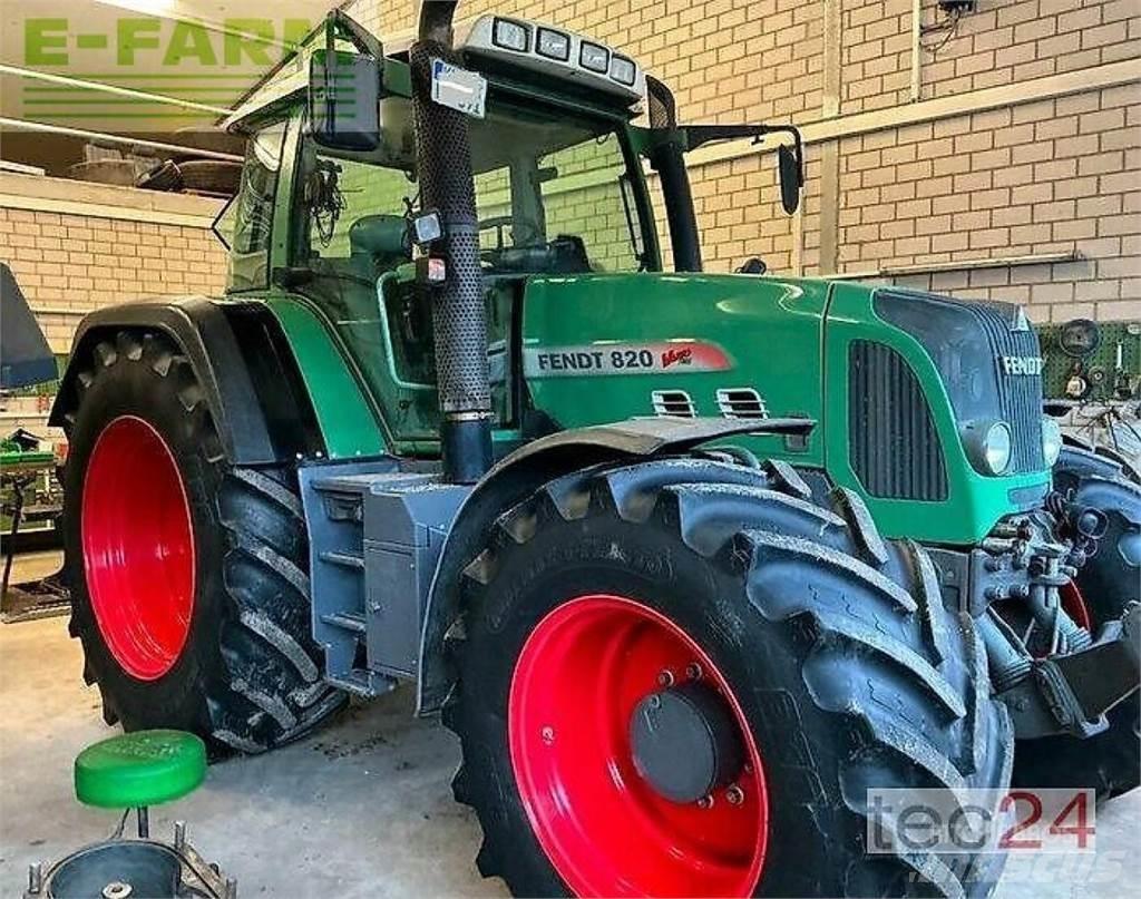 Fendt 820 tms Tratores Agrícolas usados
