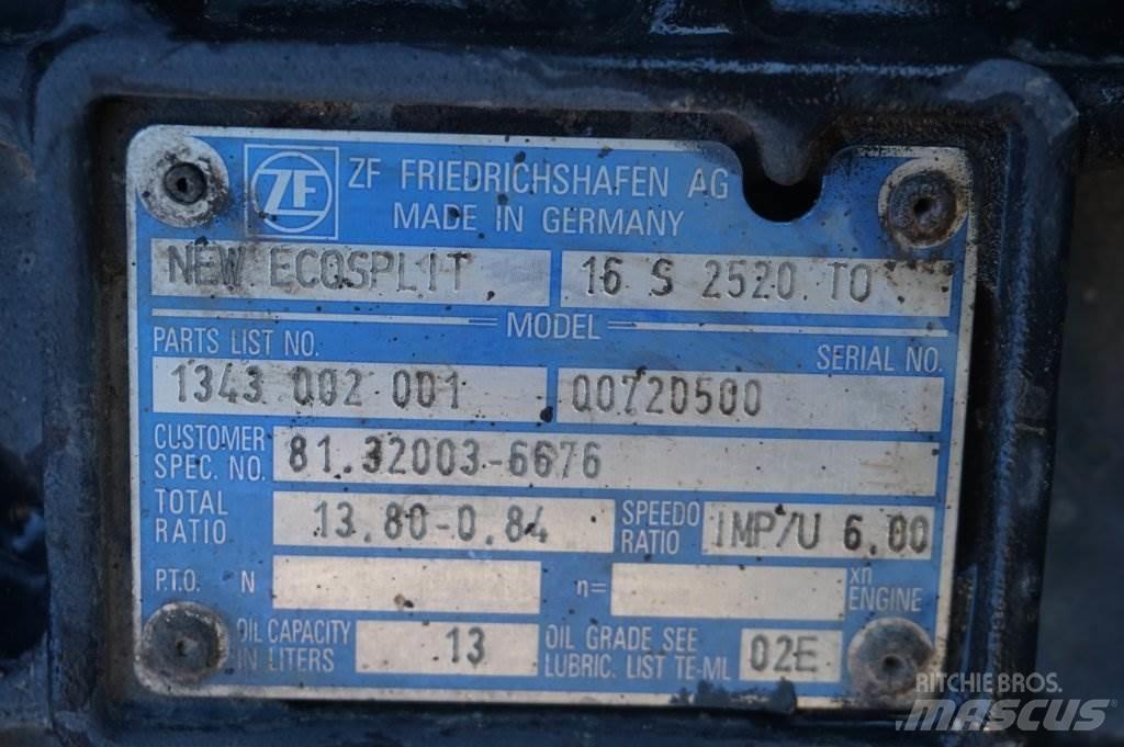 ZF 16S2520OD Caixas de velocidades