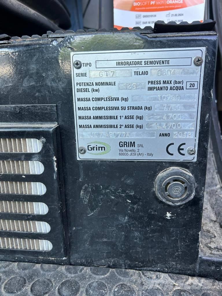  Grim GT 7 Pulverizadores de fertilizante